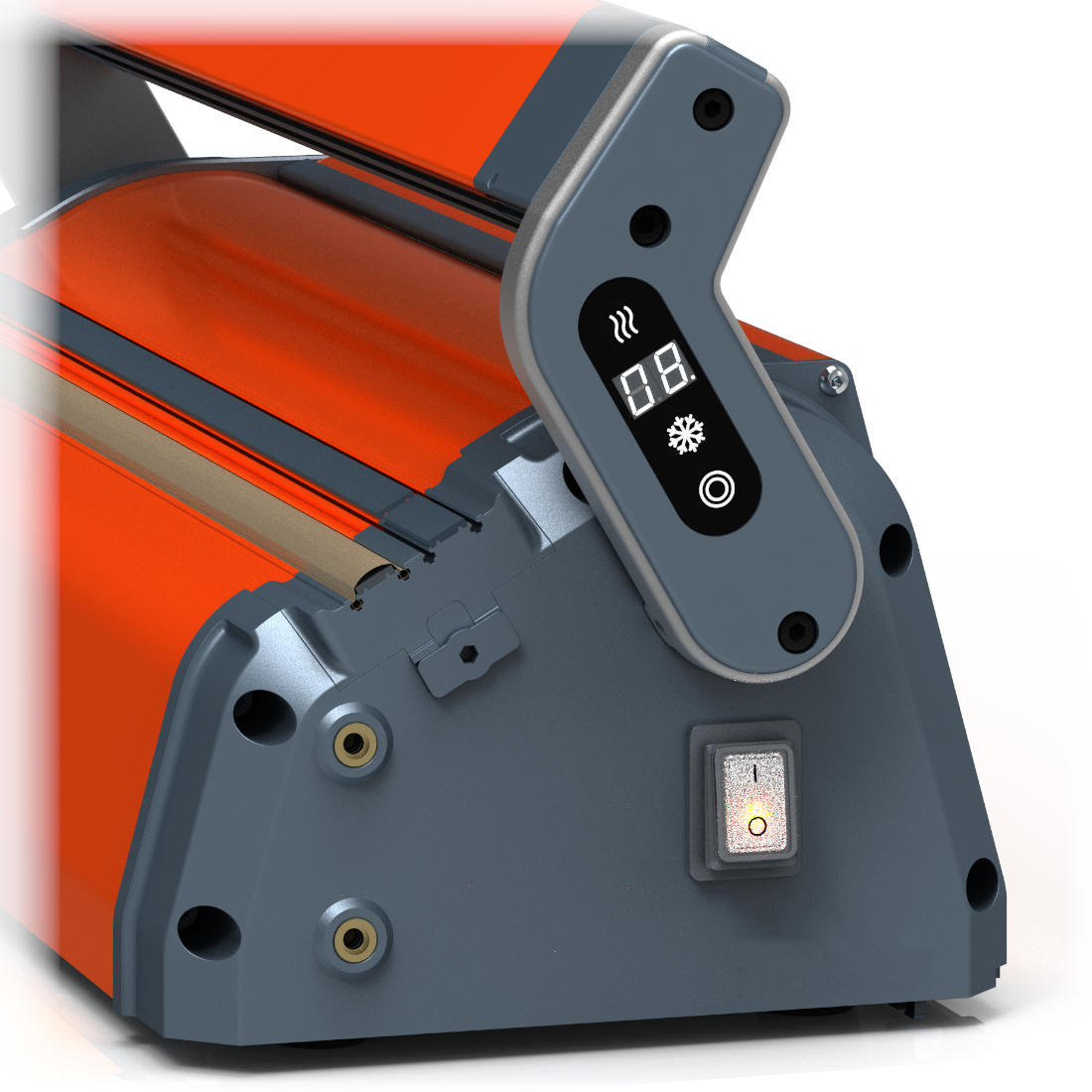 Sova E-Type professional semi-automatic impulse sealer sealing settings