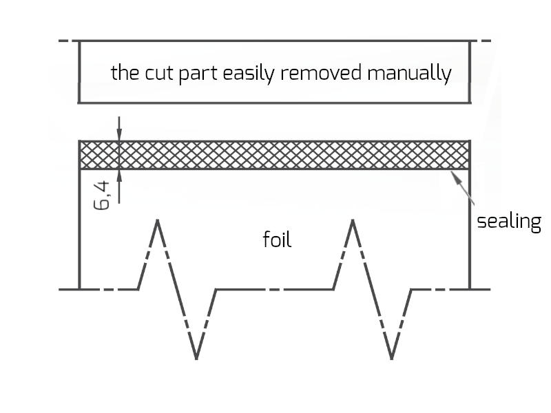 Sova I-Type high performance industrial impulse sealer sealing and cutting