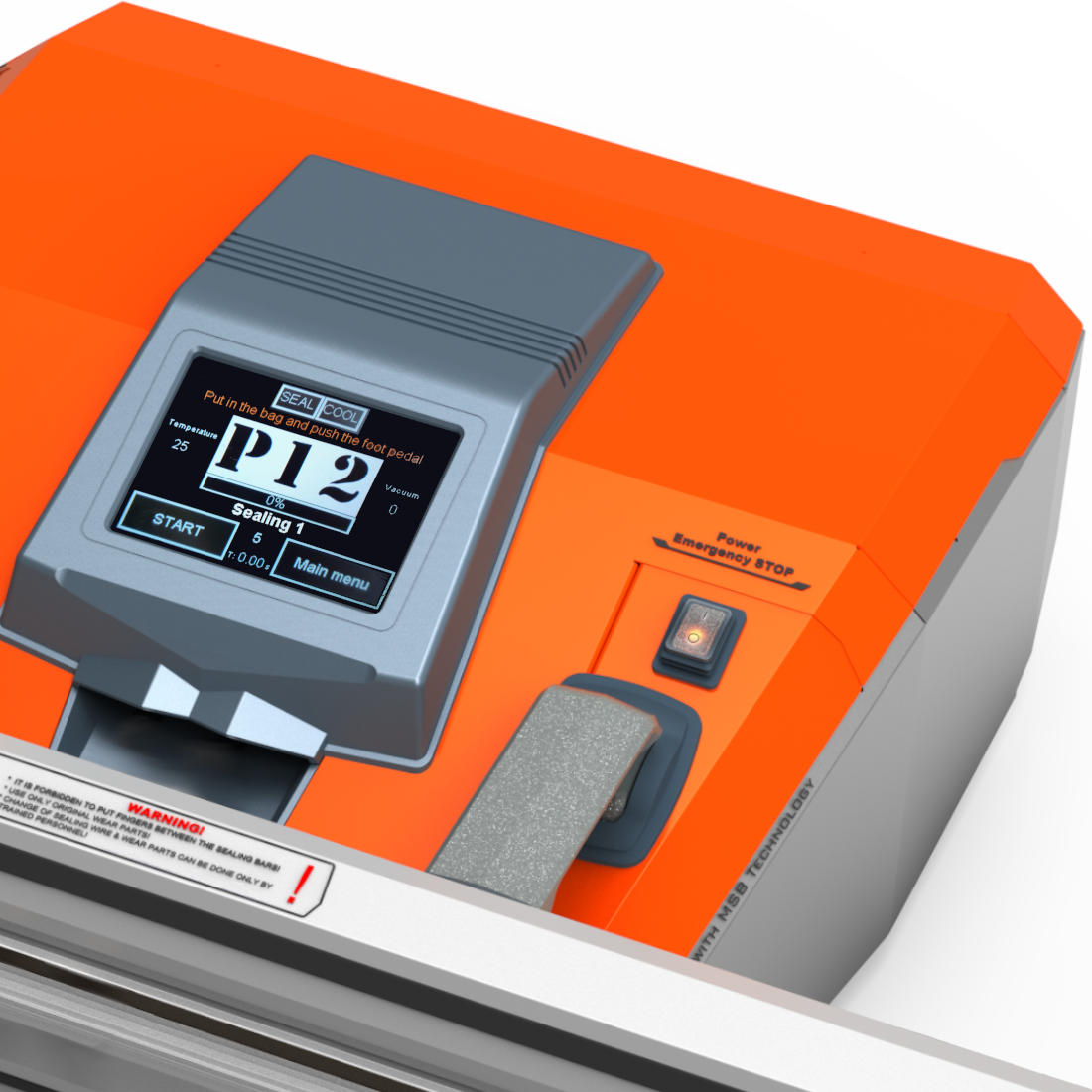 Sova I-Type high performance industrial impulse sealer program settings